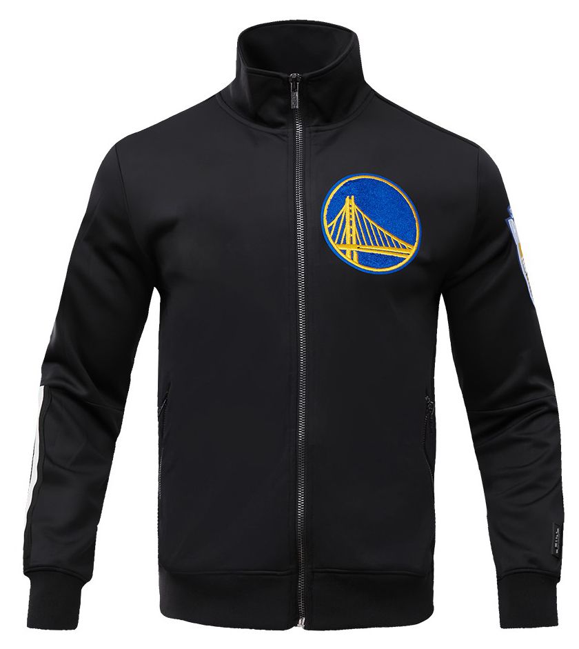 Pro Standard Men's Golden State Warriors Black Classic Track Jacket product image