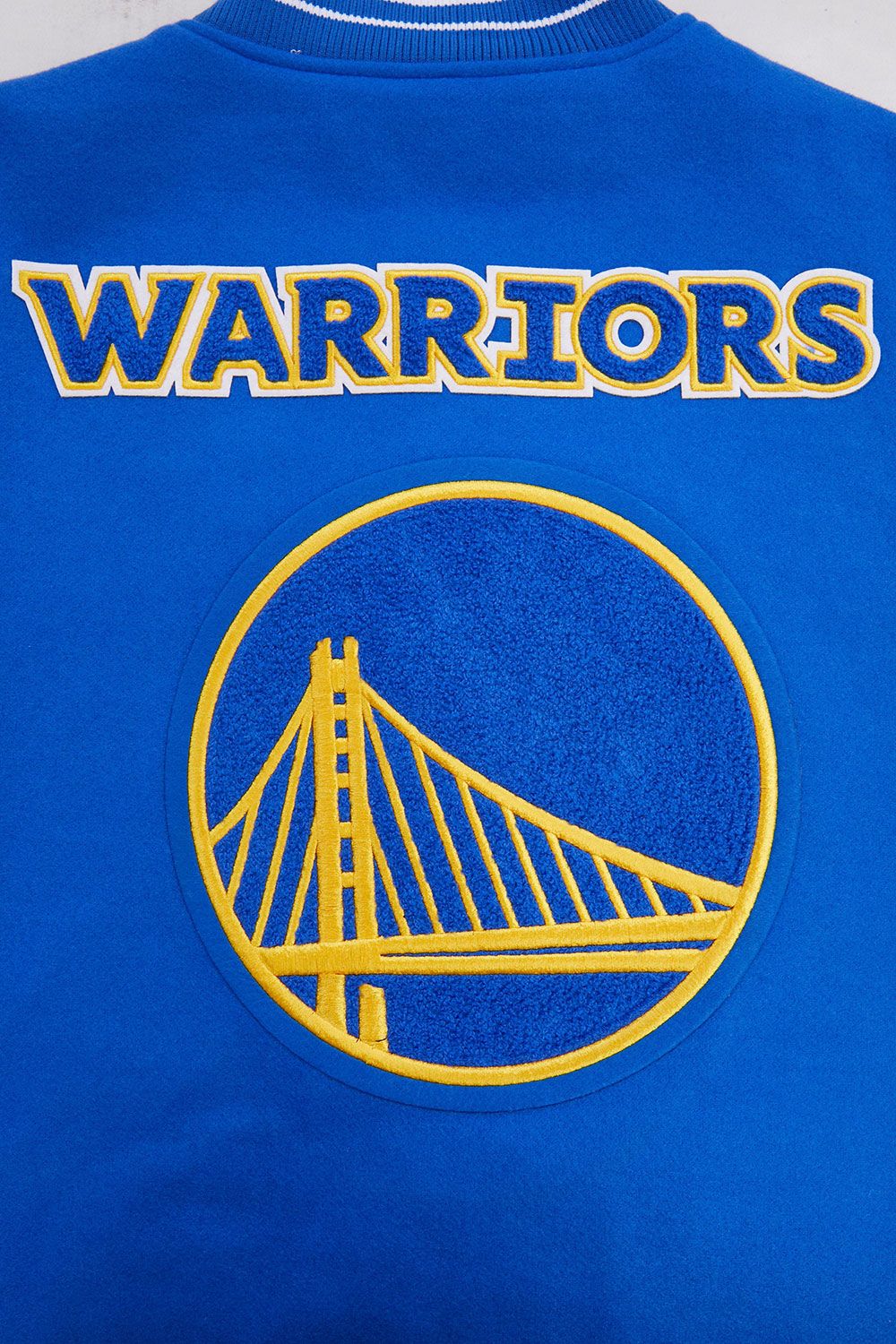 Pro Standard Women's Golden State Warriors Varsity Jacket product image