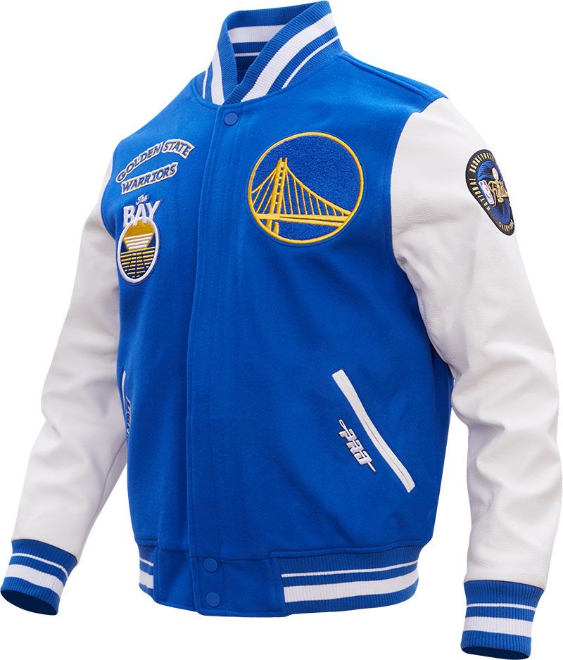 Pro Standard Women's Golden State Warriors Varsity Jacket product image