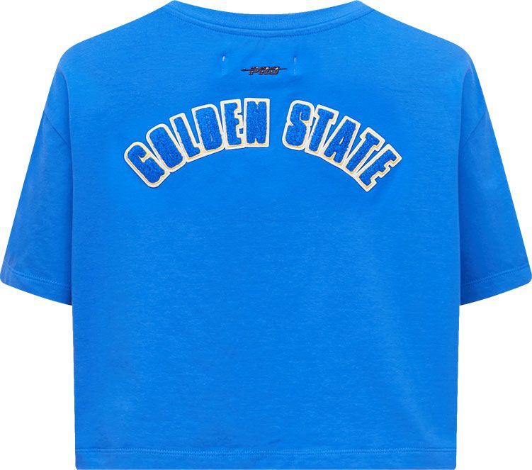 Pro Standard Women's Golden State Warriors Royal Boxy T-Shirt product image