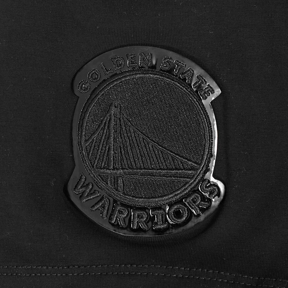 Pro Standard Women's Golden State Warriors Black Boxy Cropped T-Shirt product image