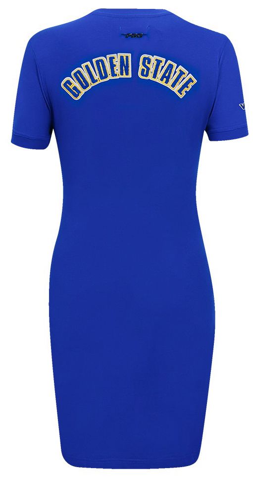 Pro Standard Women's Golden State Warriors Blue Classic Bodycon Dress product image