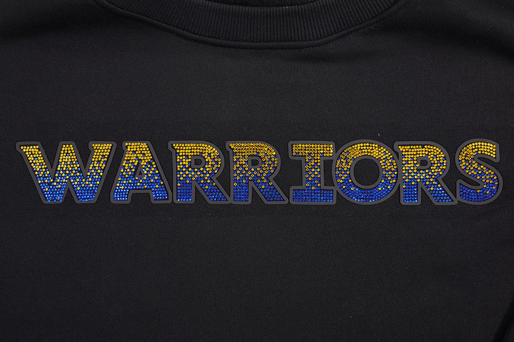 Pro Standard Women's Golden State Warriors Jewel Fleece Crewneck Sweatshirt product image