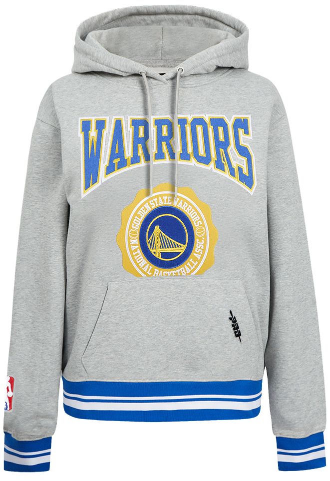 Pro Standard Women's Golden State Warriors Grey Crest Emblem Hoodie product image