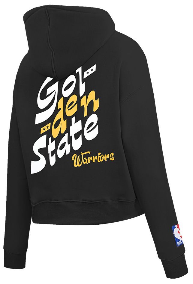 Pro Standard Women's Golden State Warriors Black Wordplay Full Zip Hoodie product image