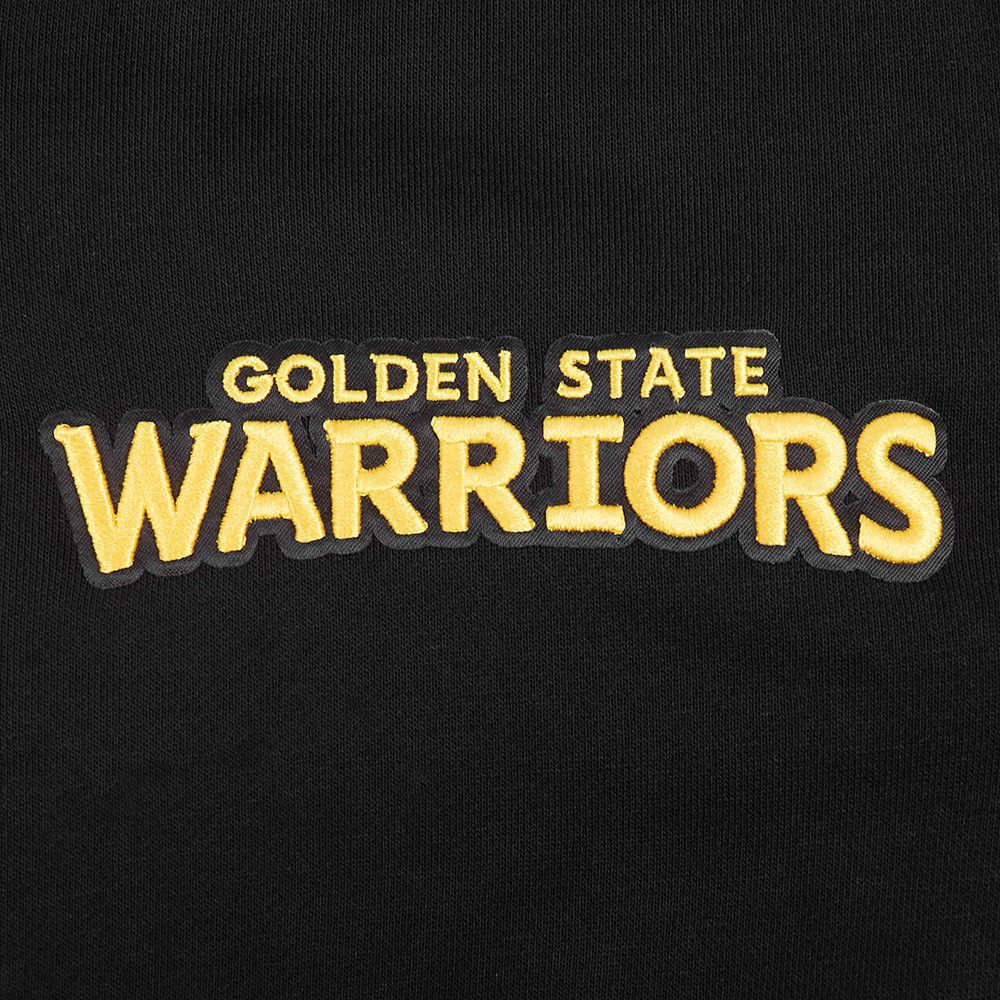 Pro Standard Women's Golden State Warriors Black Wordplay Full Zip Hoodie product image