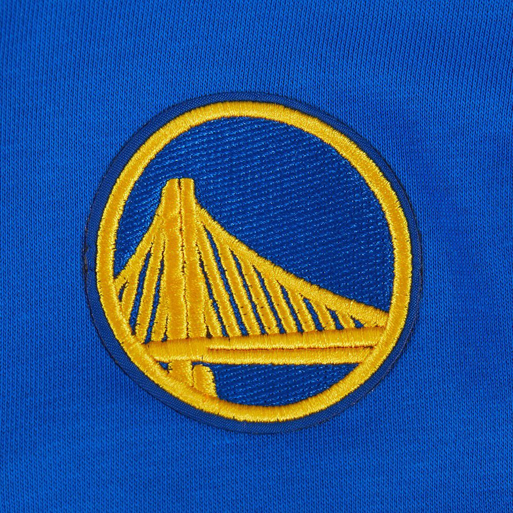 Pro Standard Women's Golden State Warriors Blue Retro Classic Fleece Crewneck Sweatshirt product image