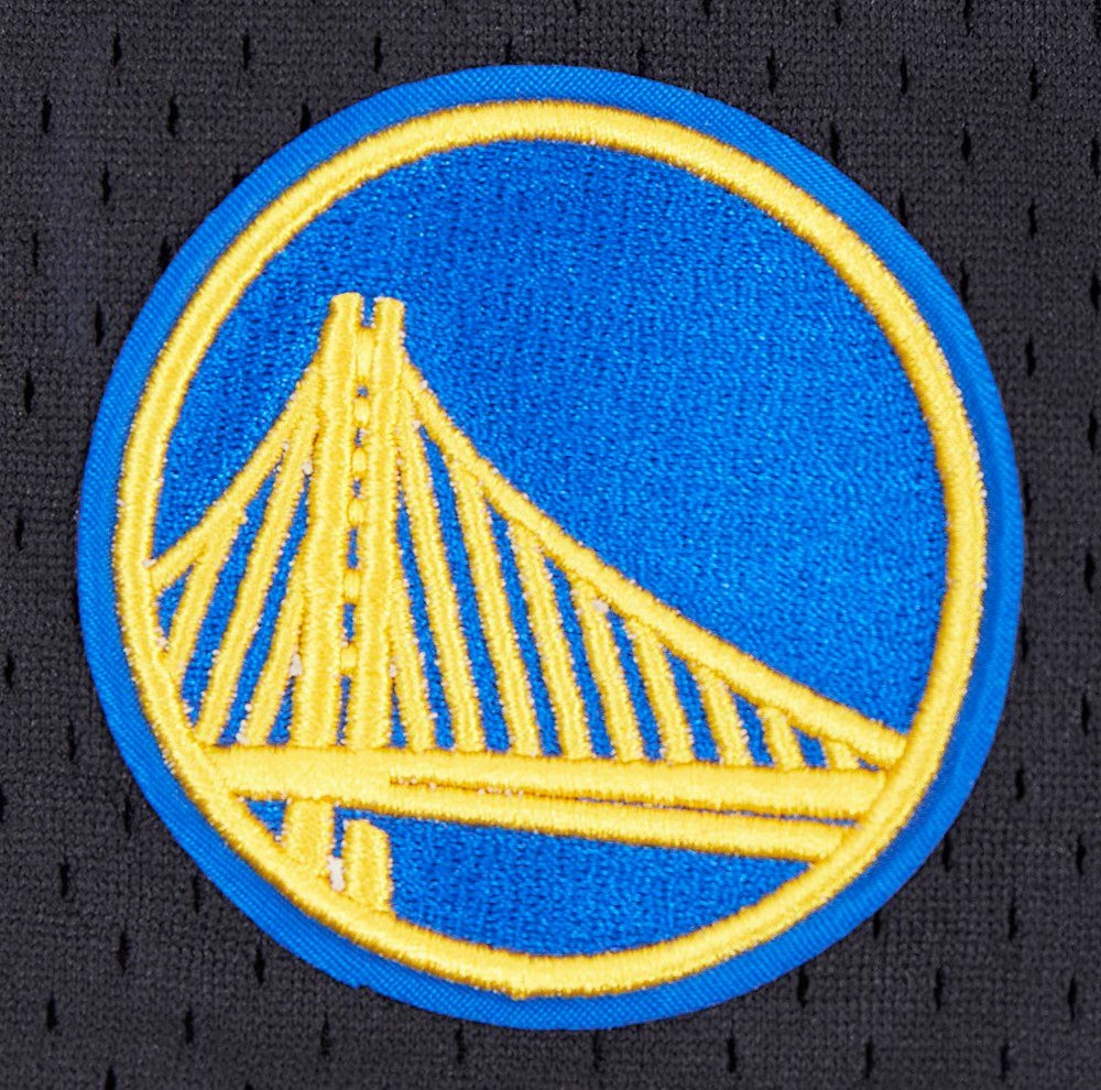 Pro Standard Women's Golden State Warriors Black Script Tail Mesh Shorts product image