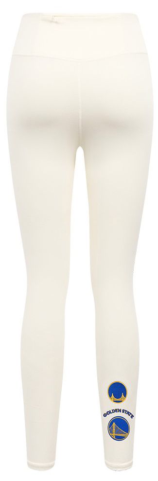 Pro Standard Women's Golden State Warriors Off White Retro Classic Jersey Leggings product image