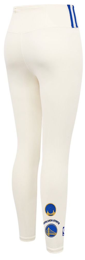 Pro Standard Women's Golden State Warriors Off White Retro Classic Jersey Leggings product image