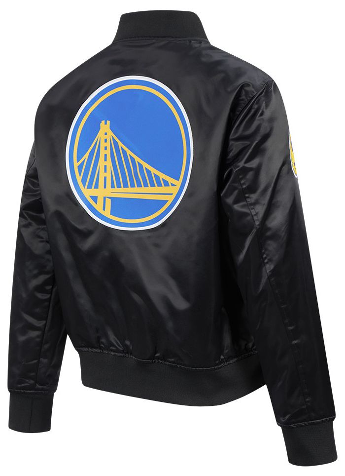Pro Standard Women's Golden State Warriors Black Classic Satin Jacket product image