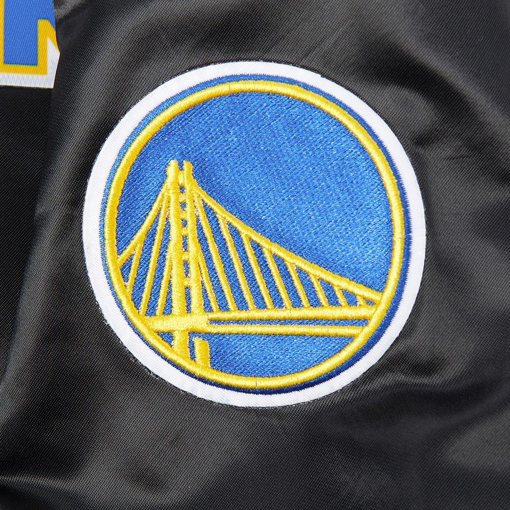 Pro Standard Women's Golden State Warriors Black Classic Satin Jacket product image