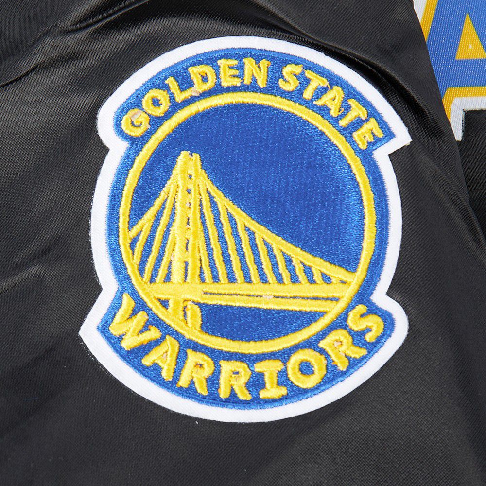 Pro Standard Women's Golden State Warriors Black Classic Satin Jacket product image