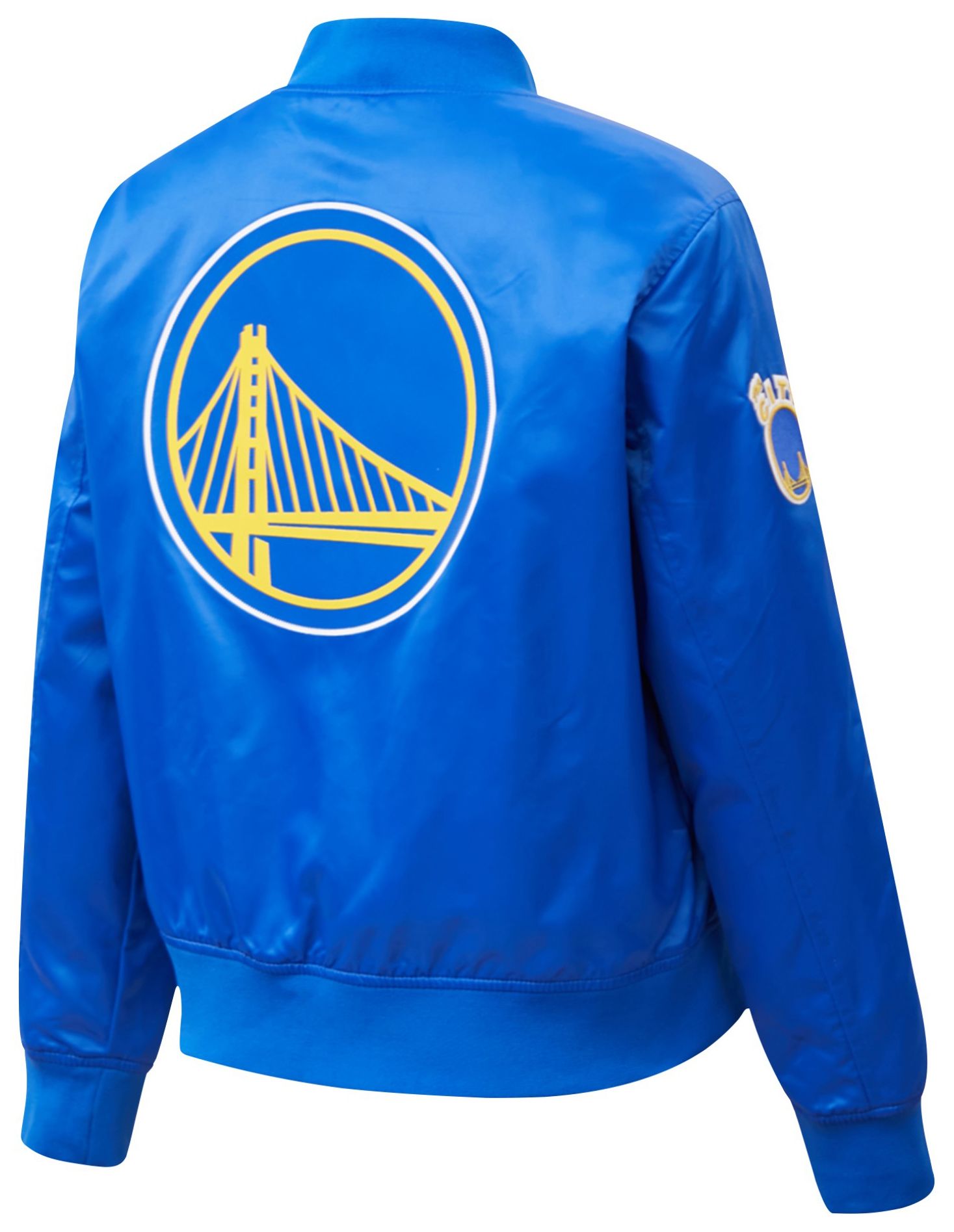 Pro Standard Women's Golden State Warriors Blue Classic Satin Jacket product image