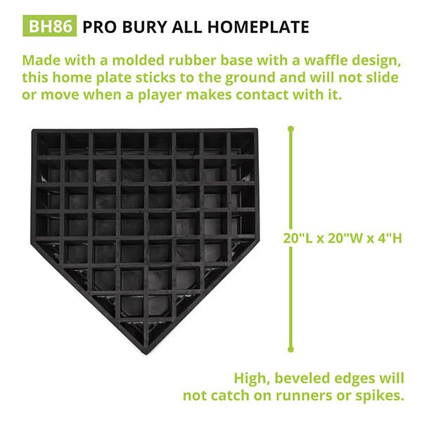 Champion BH86 Pro Bury All Home Plate