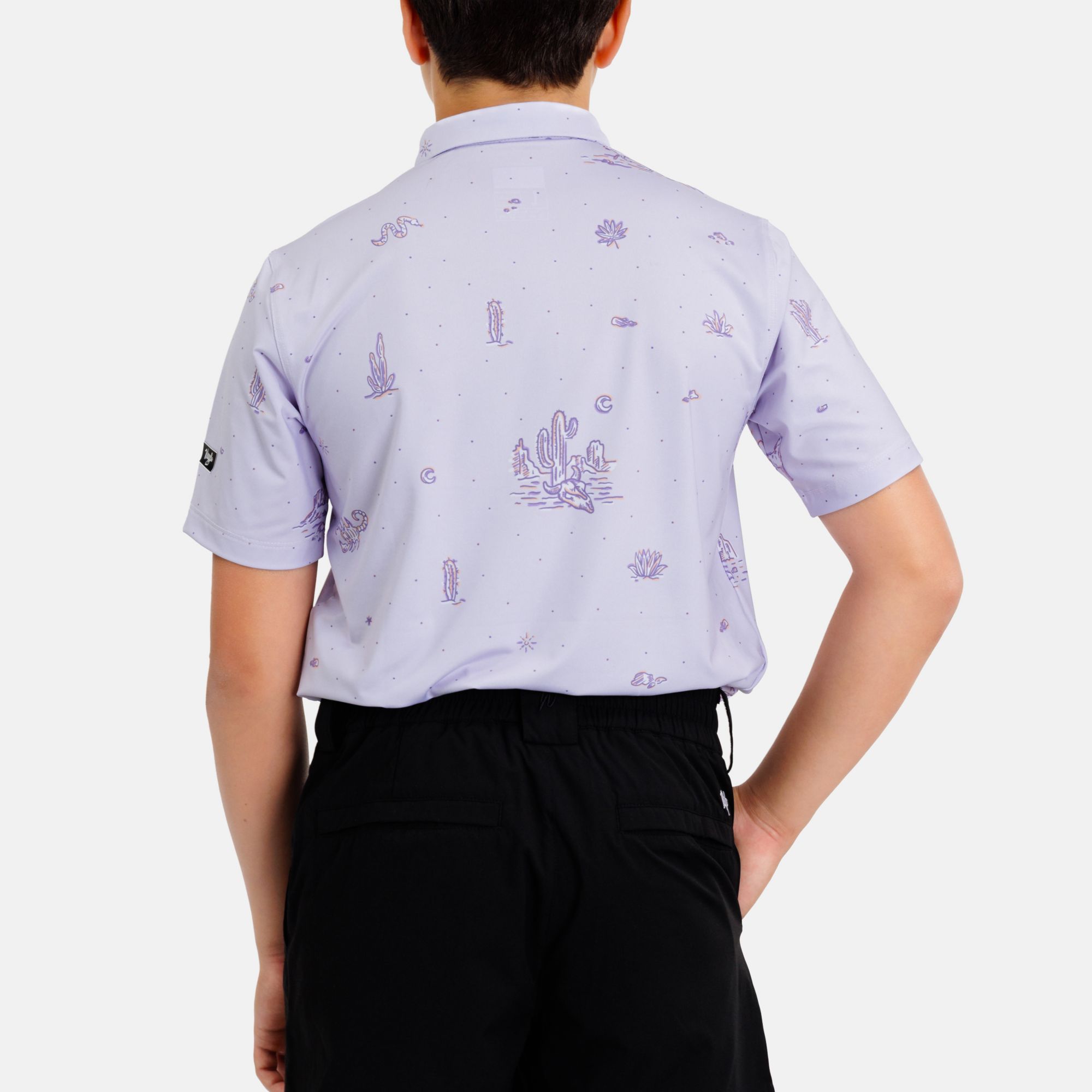 Waggle Boys' Dry Heat Golf Polo product image