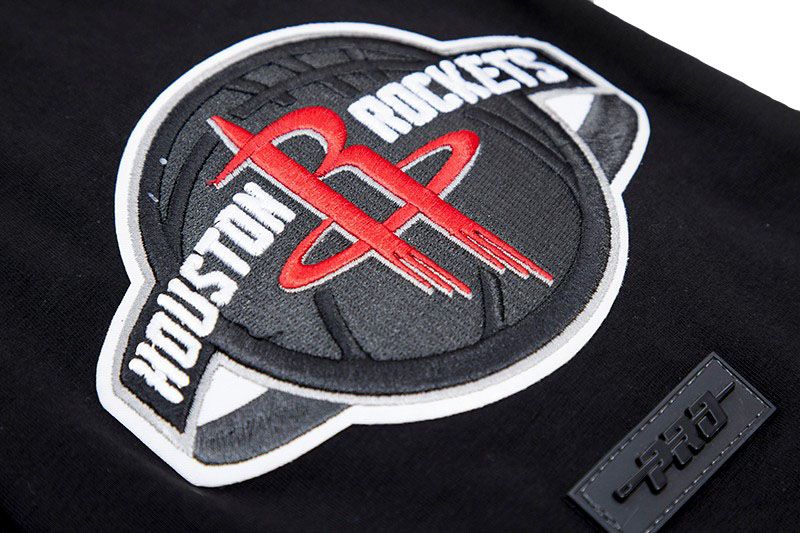 Pro Standard Men's Houston Rockets Black Classic Chenille T-Shirt product image