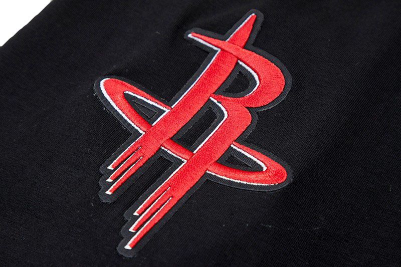 Pro Standard Men's Houston Rockets Black Classic Chenille T-Shirt product image