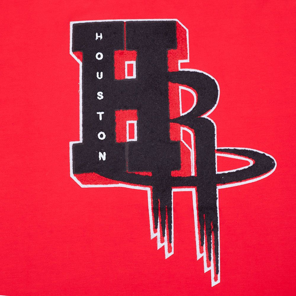 Pro Standard Men's Houston Rockets Red Mash Up Short Sleeve T-Shirt product image