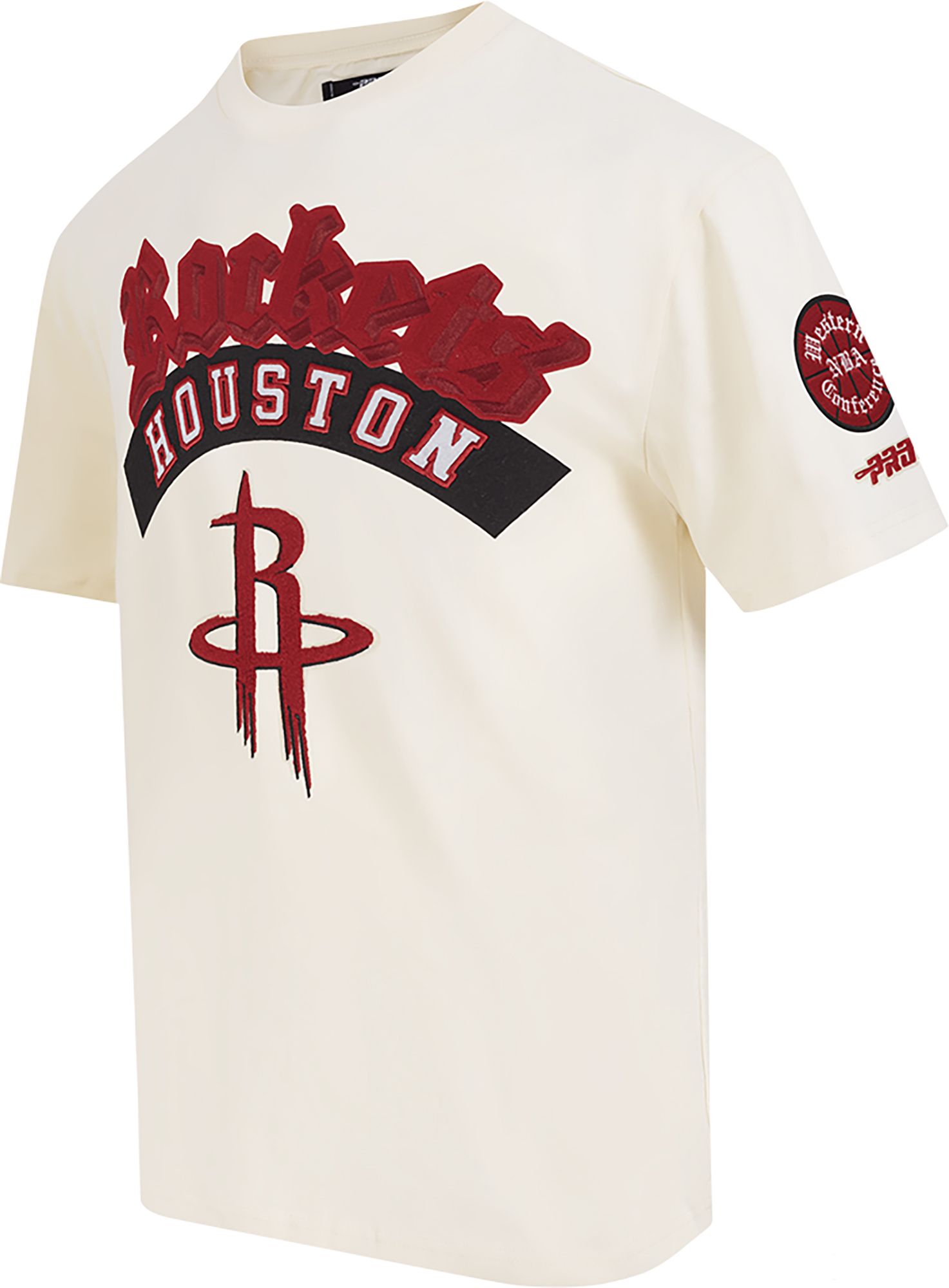Pro Standard Men's Houston Rockets Cream Best Of Drop Shoulder T-Shirt product image