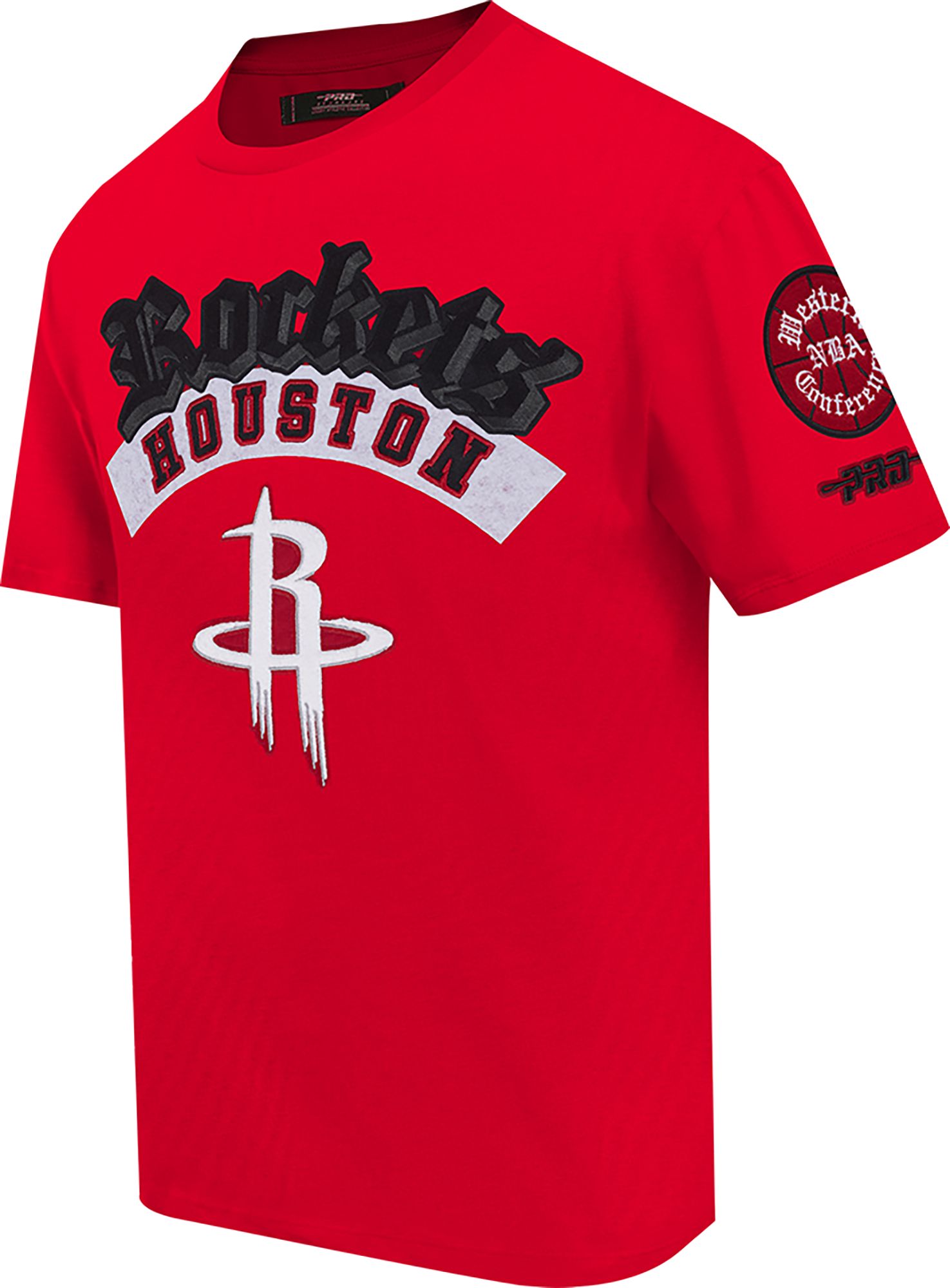 Pro Standard Men's Houston Rockets Red Best Of Drop Shoulder T-Shirt product image