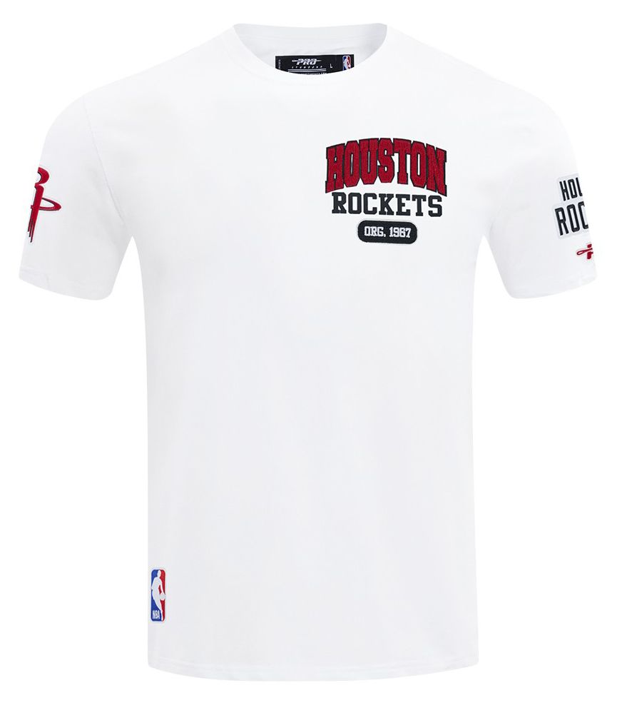 Pro Standard Men's Houston Rockets White City Arch T-Shirt product image