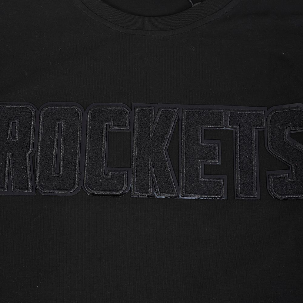 Pro Standard Men's Houston Rockets Triple Black Short Sleeve T-Shirt product image