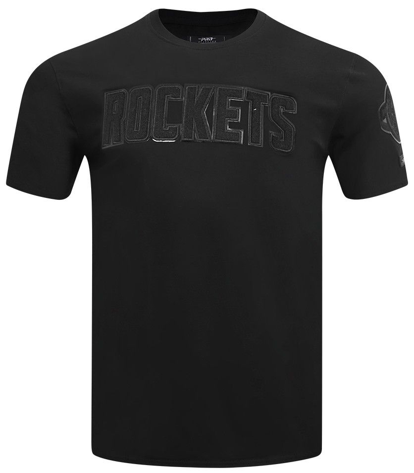 Pro Standard Men's Houston Rockets Triple Black Short Sleeve T-Shirt product image