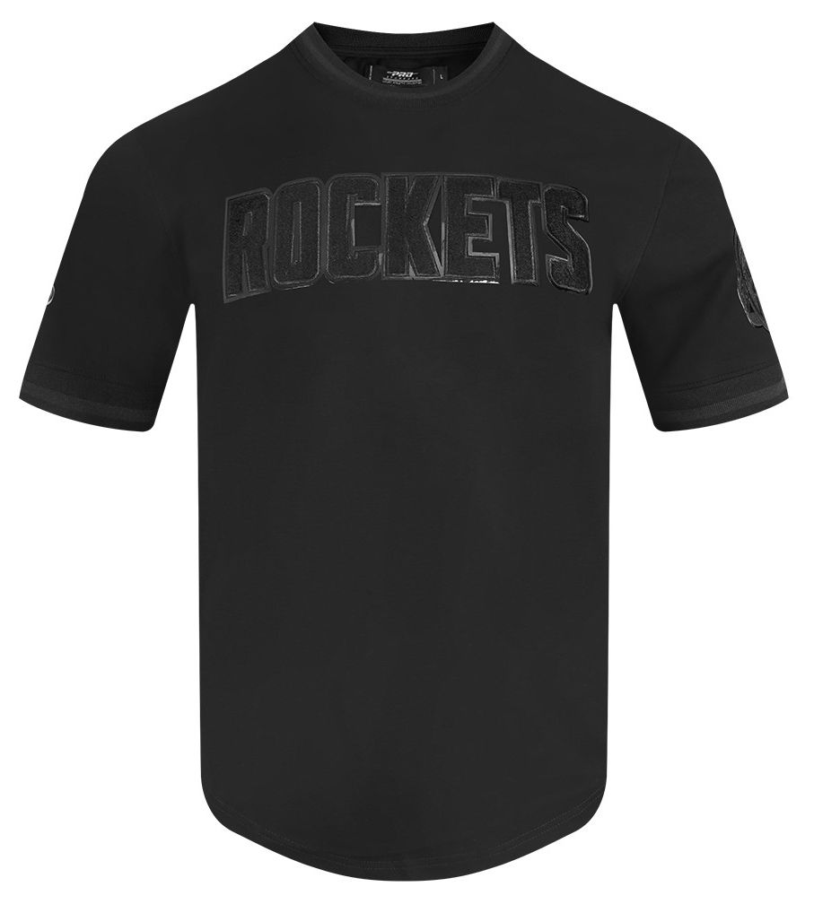Pro Standard Men's Houston Rockets Triple Black Short Sleeve T-Shirt product image