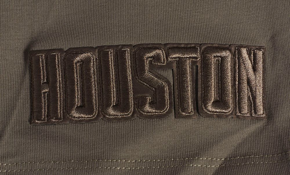 Pro Standard Men's Houston Rockets Taupe Neutral Drop Shoulder Short Sleeve T-Shirt product image