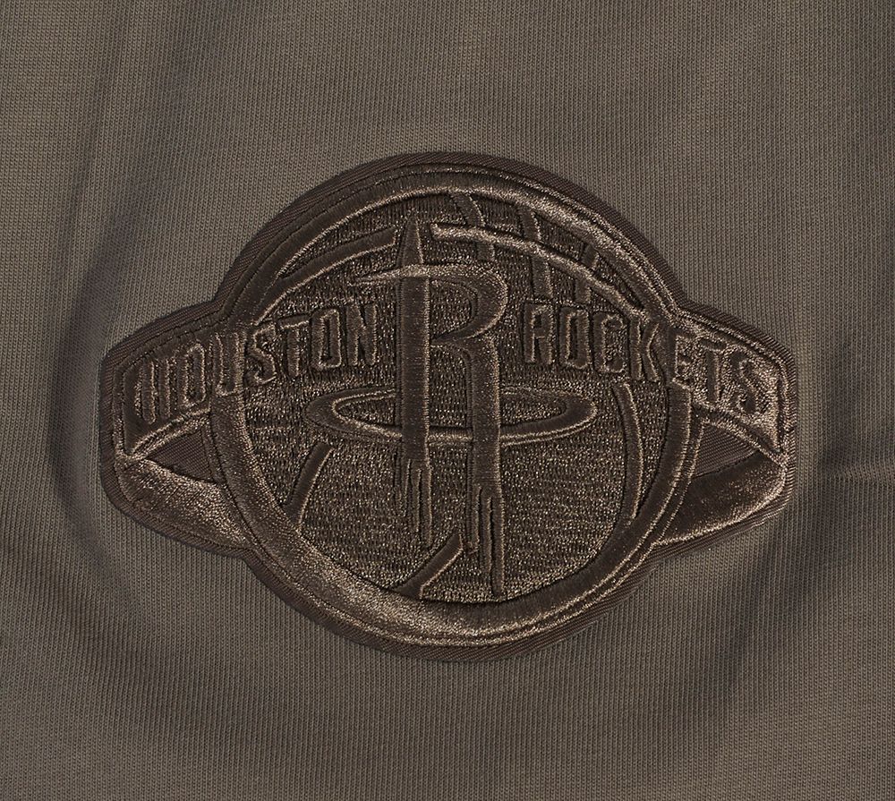 Pro Standard Men's Houston Rockets Taupe Neutral Drop Shoulder Short Sleeve T-Shirt product image
