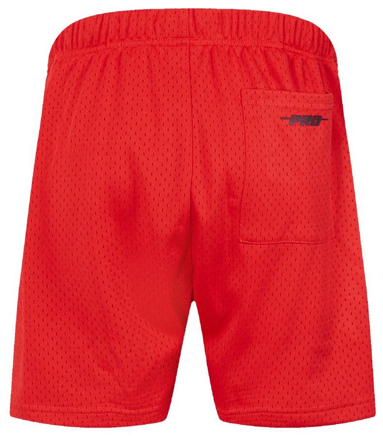 Pro Standard Men's Houston Rockets Red Classic Mesh Shorts product image