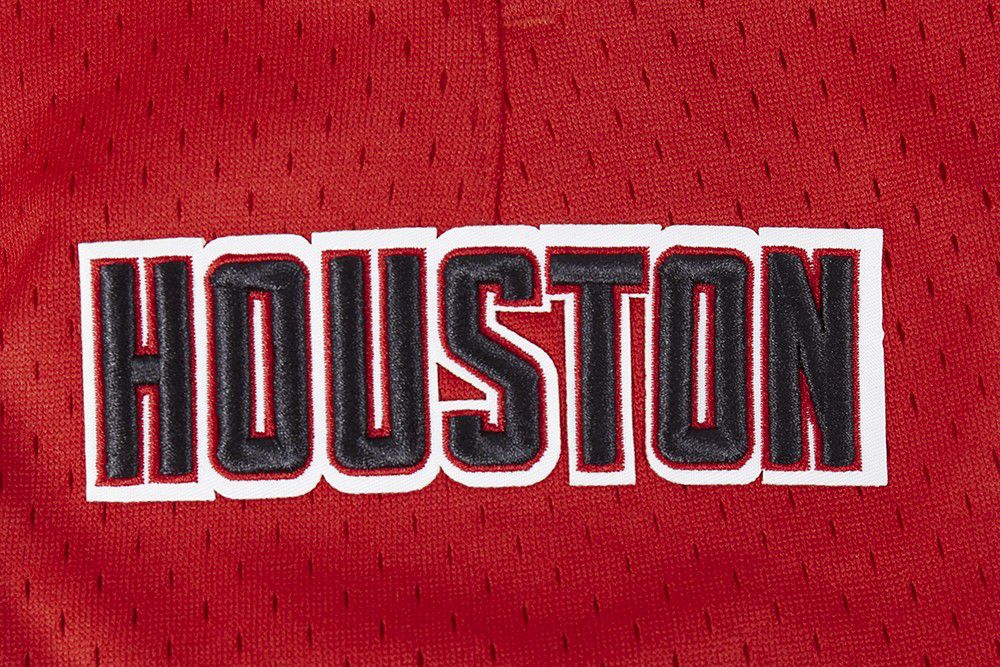 Pro Standard Men's Houston Rockets Red Classic Mesh Shorts product image