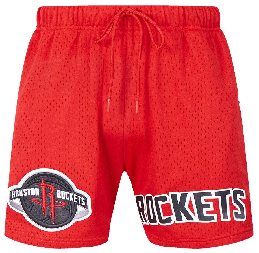 Pro Standard Men's Houston Rockets Red Classic Mesh Shorts product image