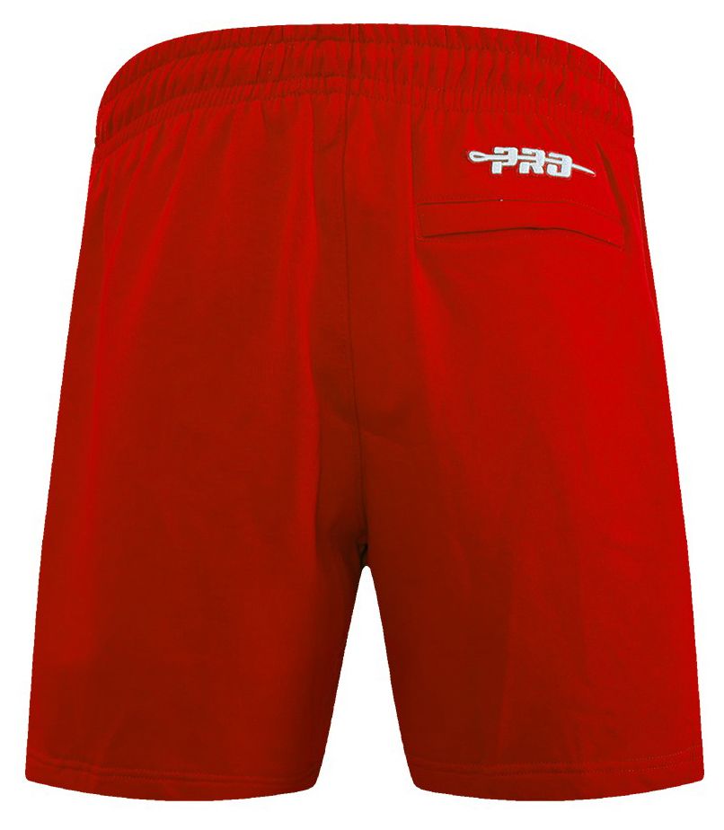 Pro Standard Men's Houston Rockets Red City Arch Fleece Short product image