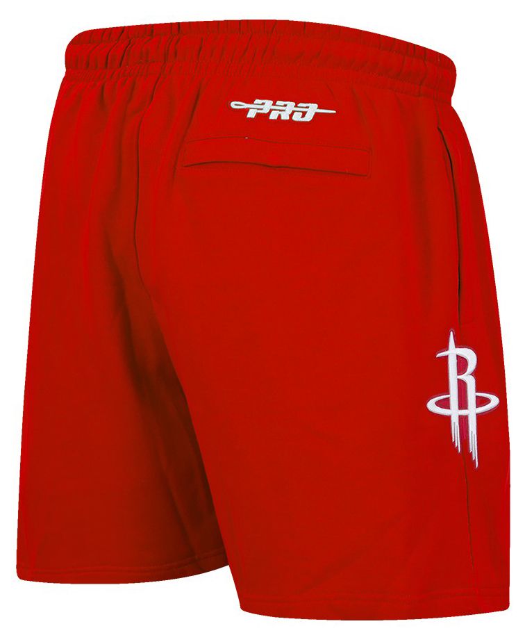 Pro Standard Men's Houston Rockets Red City Arch Fleece Short product image
