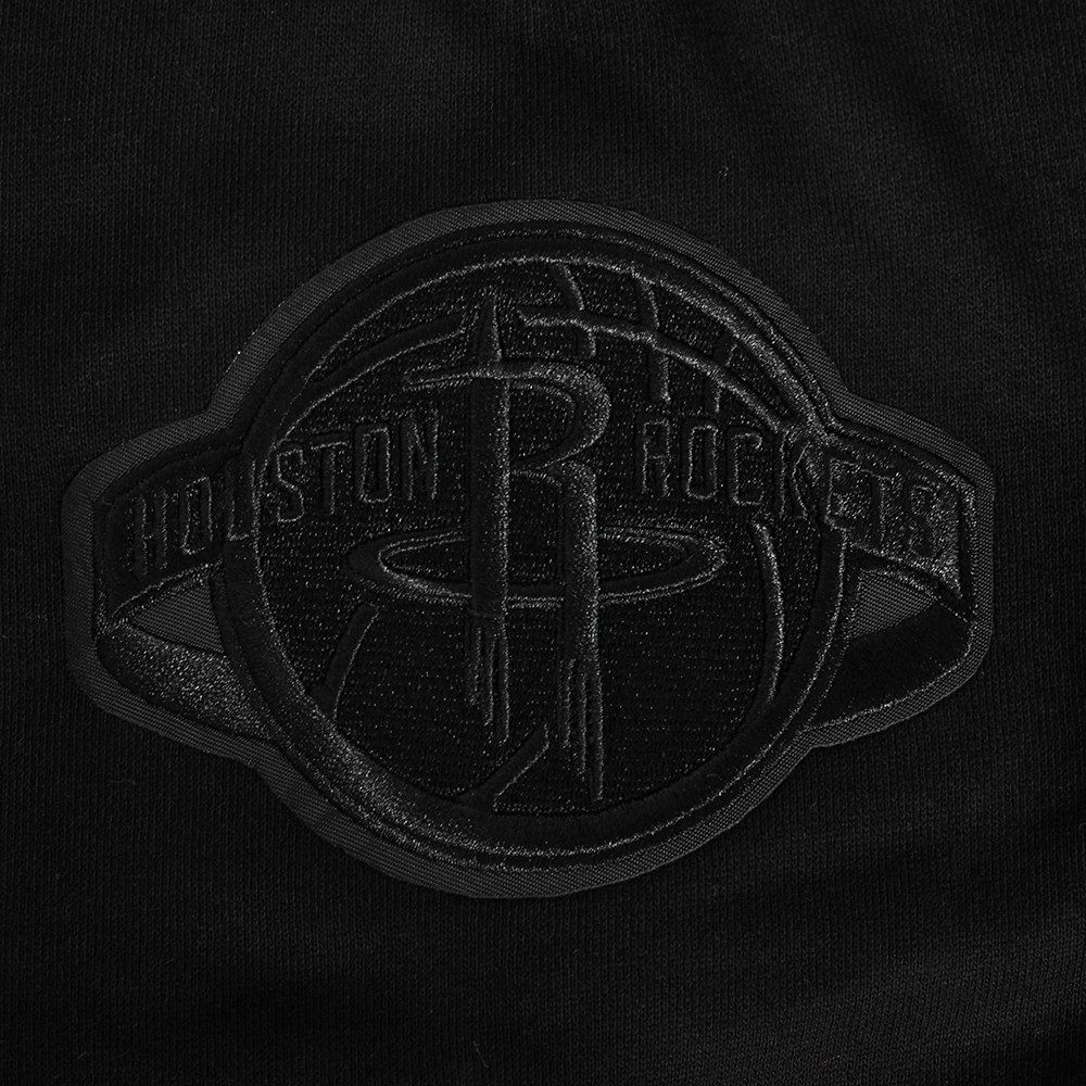 Pro Standard Men's Houston Rockets Black Neutral Fleece Shorts product image