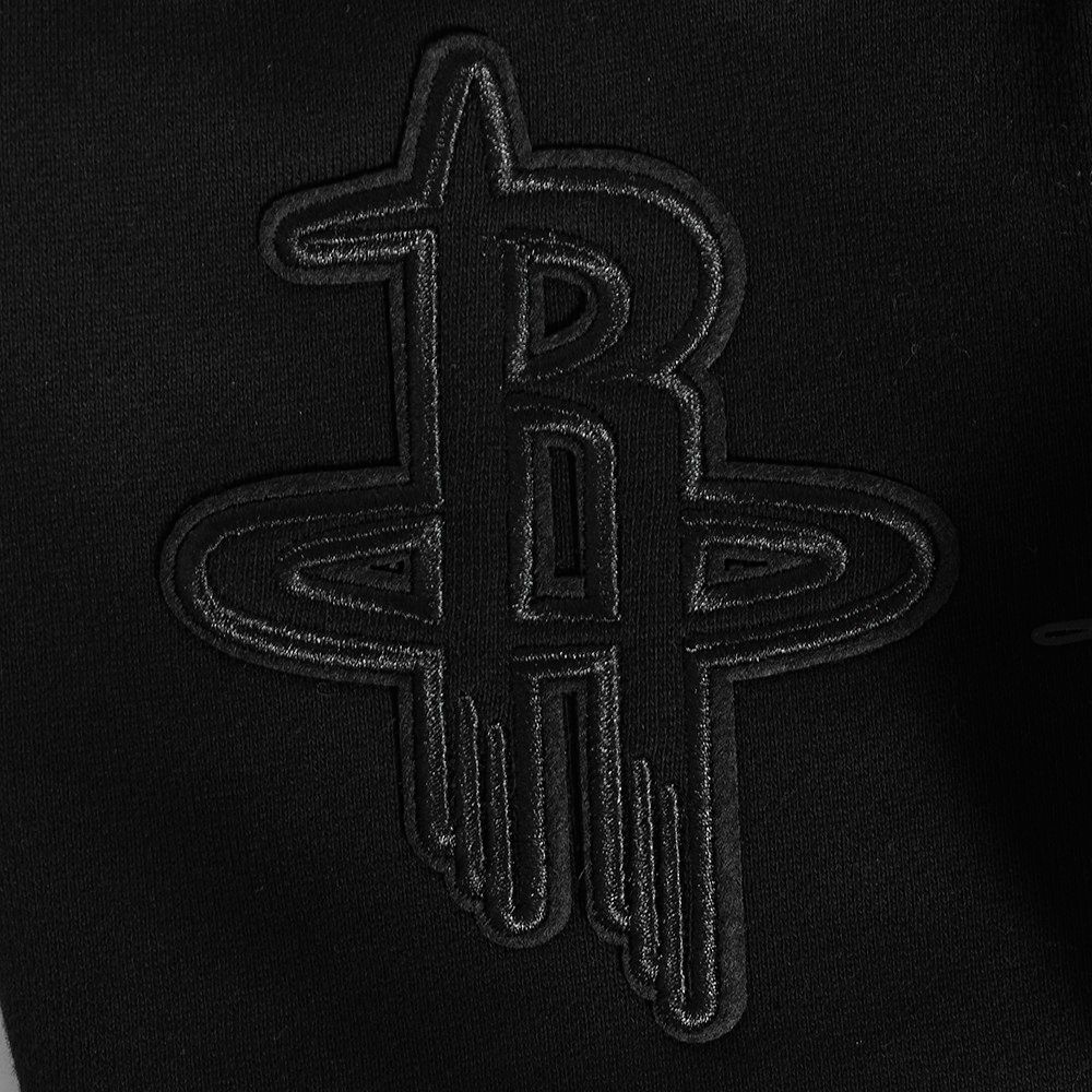 Pro Standard Men's Houston Rockets Black Neutral Fleece Shorts product image