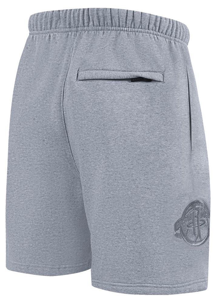 Pro Standard Men's Houston Rockets Gray Neutral Fleece Shorts product image