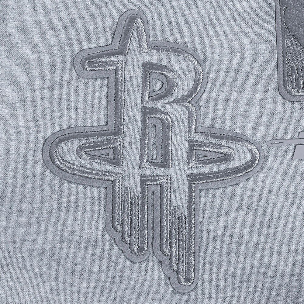 Pro Standard Men's Houston Rockets Gray Neutral Fleece Shorts product image