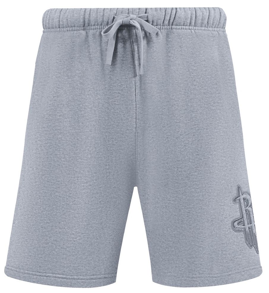 Pro Standard Men's Houston Rockets Gray Neutral Fleece Shorts product image