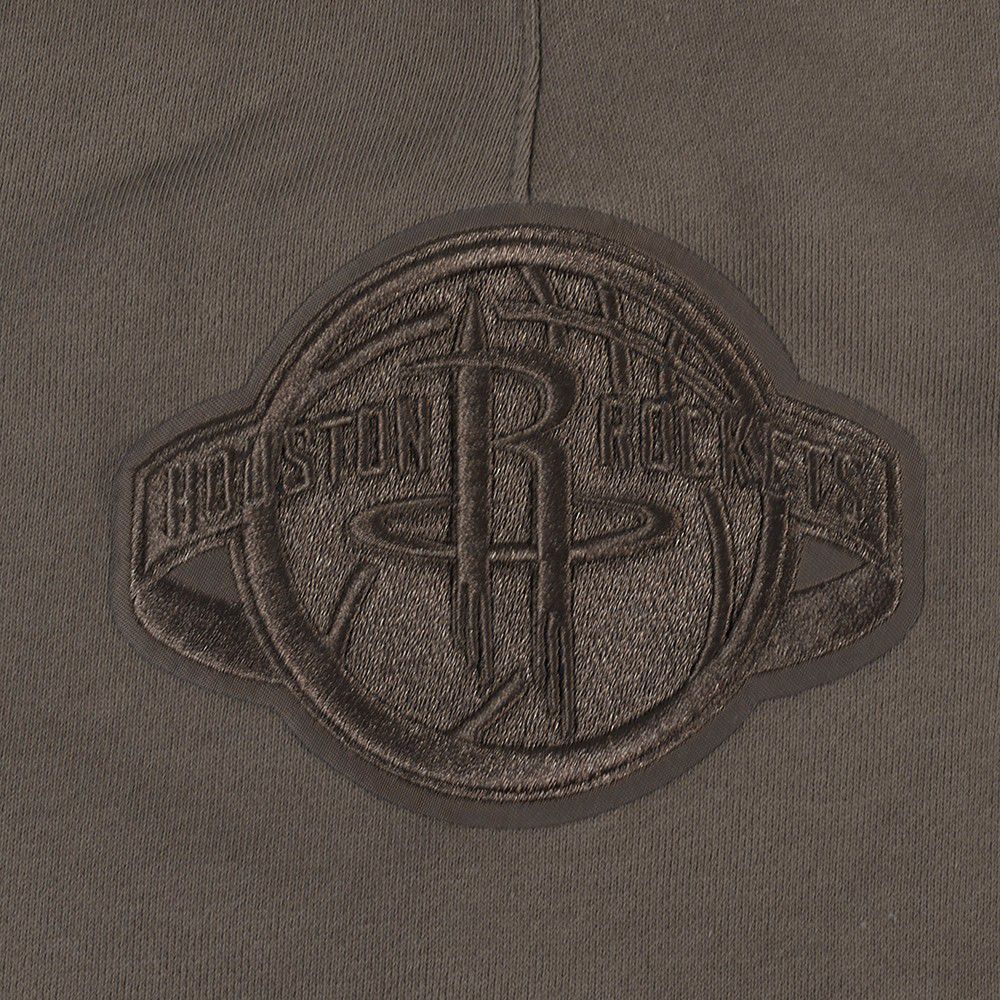 Pro Standard Men's Houston Rockets Taupe Neutral Fleece Shorts product image
