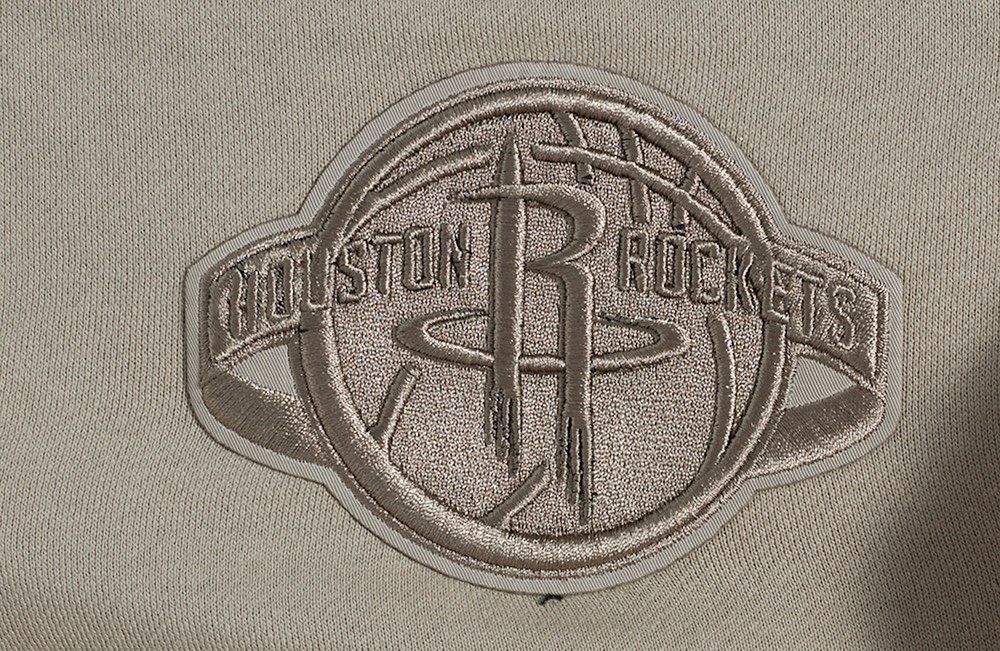 Pro Standard Men's Houston Rockets Taupe Neutral Fleece Shorts product image