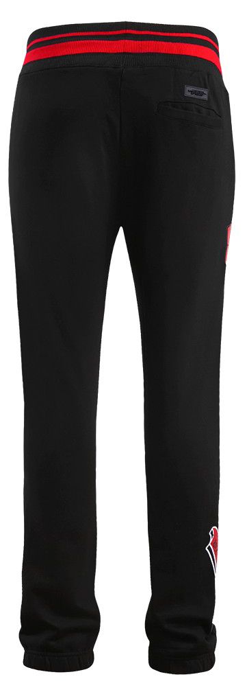 Pro Standard Men's Houston Rockets Black Script Tail Rib Fleece Sweatpants product image