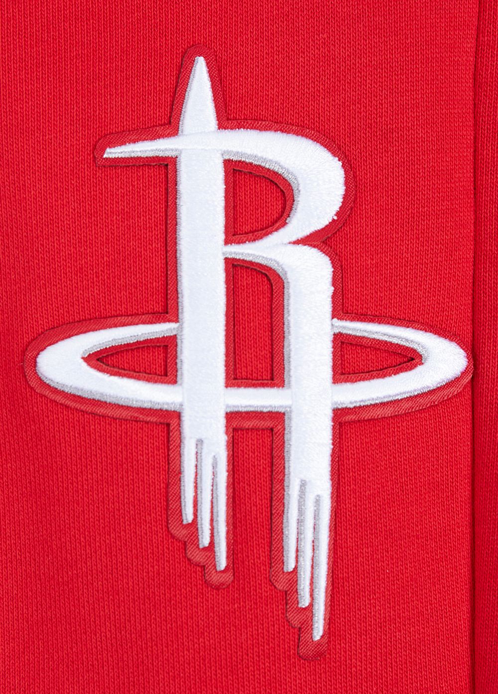 Pro Standard Men's Houston Rockets Red Script Tail Rib Fleece Sweatpants product image