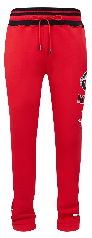 Pro Standard Men's Houston Rockets Red Retro Classics Fleece Sweatpants product image