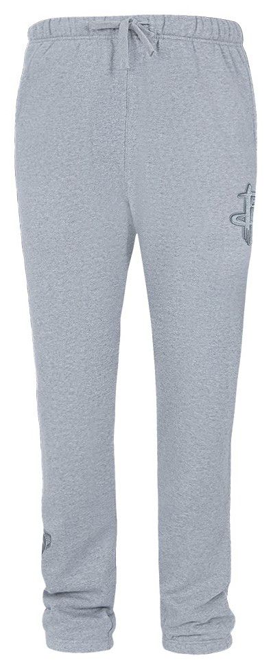 Pro Standard Men's Houston Rockets Gray Neutral Fleece Sweatpants product image
