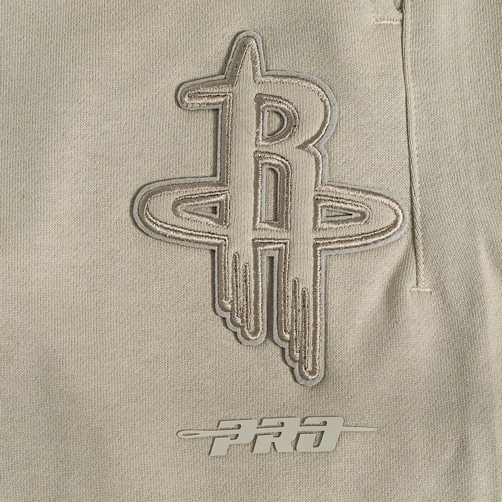 Pro Standard Men's Houston Rockets Taupe Neutral Fleece Sweatpants product image