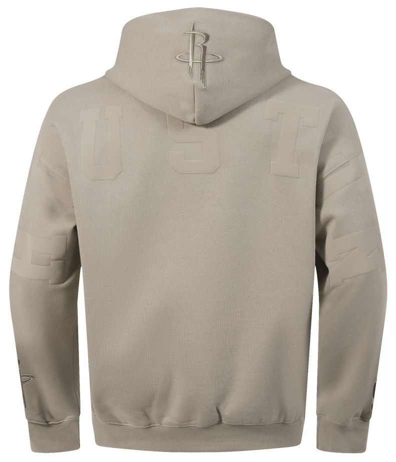 Pro Standard Men's Houston Rockets Taupe Wing Span Drop Fleece Hoodie product image