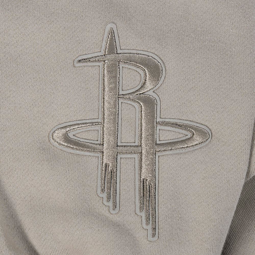 Pro Standard Men's Houston Rockets Taupe Wing Span Drop Fleece Hoodie product image